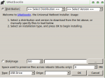 Unetbootin screen shot