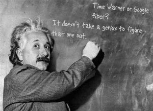 Einstein on Time Warner
