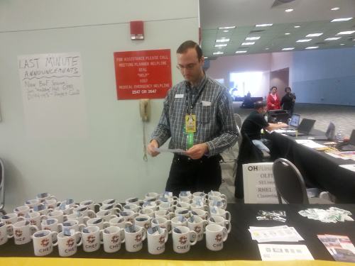 Ohio Linux Fest booth