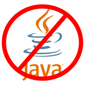 disable java
