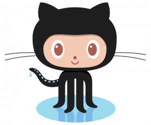 Technically, only five of Github's Octocat's legs are visible, but there are eight there.