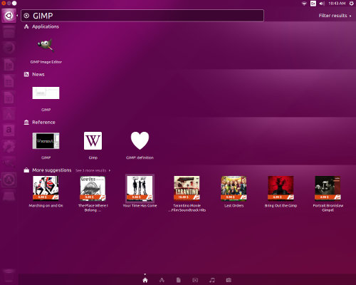 Ubuntu Dashboard 15.04