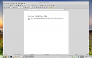 Linux Mint Rebecca LibreOffice