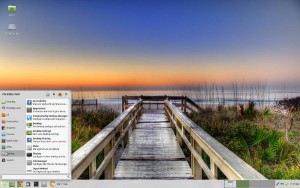 Linux Mint Rebecca menu