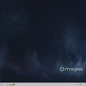 Mageia 5 blank KDE screenshot