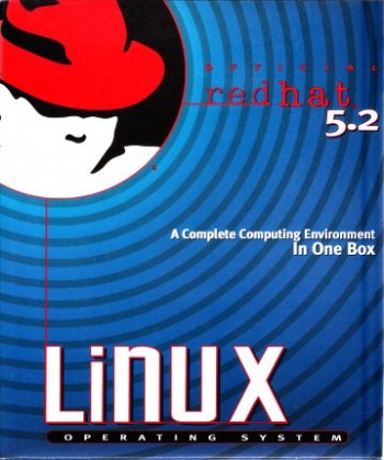 Red Hat 5.2 shrink wrapped box