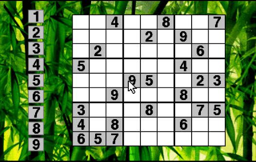 Playing SUDOKU in FreeDOS 1.2.