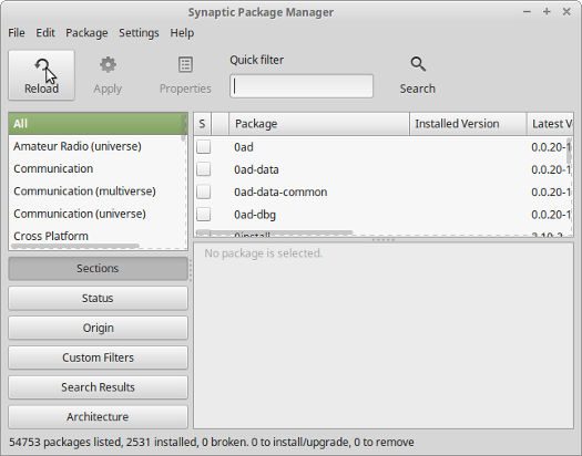 Linux Mint Xfce 18