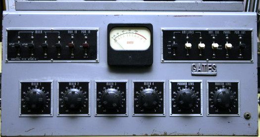 Gates Studioette broadcast console