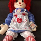 Raggedy Ann doll