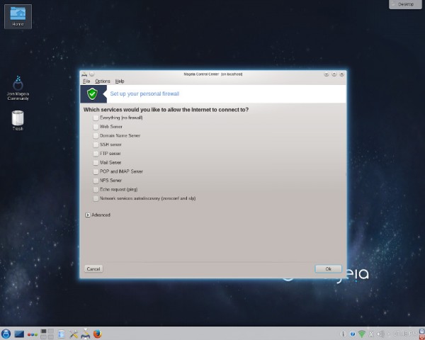 Mageia firewall