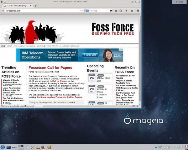 Mageia Firefox