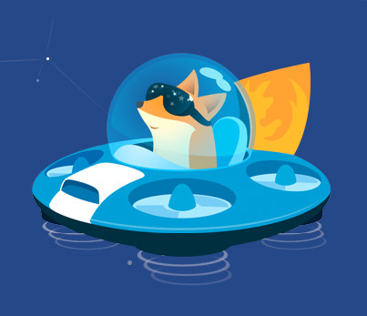 Mozilla Firefox Test Pilot logo