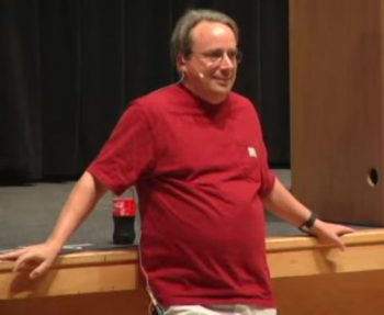 Linux Torvalds Debian conference