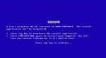 microsoft windows blue screen of death bsod