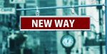New Way street sign