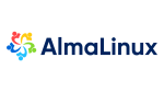 AlmaLinux logo.