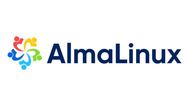 AlmaLinux logo.