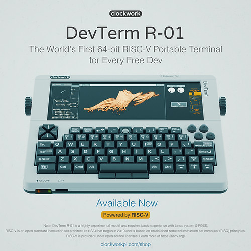 RISC-V based portable computer
