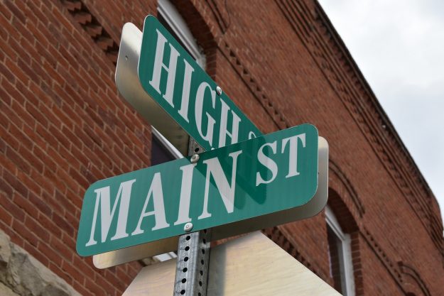 Corner of High and Main