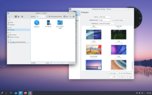 KDE screenshot.