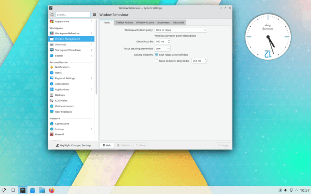 KDE screenshot