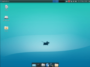 Screenshot of Xfce desktop environment.