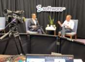 Sanjay Brahmawar with Jim Whitehurst at online media event.