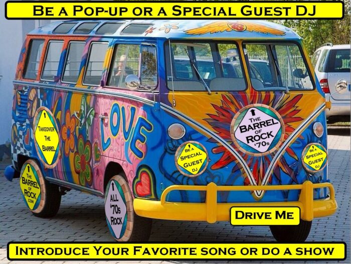 The Barrel of Rock online radio listener takeover graphic