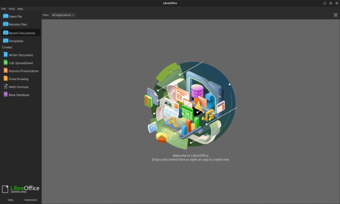 LibreOffice screenshot