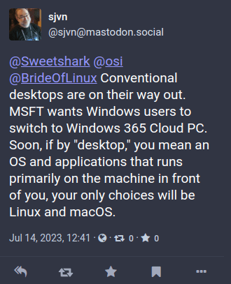 Linux and macOS