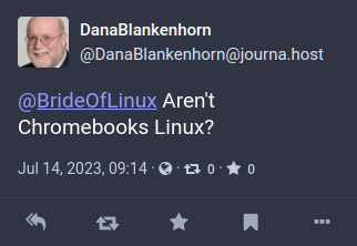 Aren't Chromebooks Linux