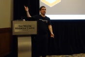 Stéphane Graber at the 2016 Linux Security Summit
