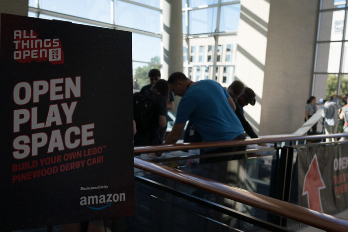 All Things Open 2019's Open Play Space.