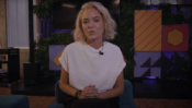 Screenshot of video of former Wikimedia CEO, Katherine Maher, announcing her new role as CEO and executive director of Web Summit.