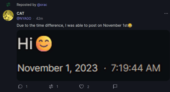Screenshot of a post from Pebble's last day.