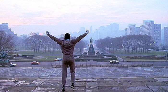 Still from Rocky movie.