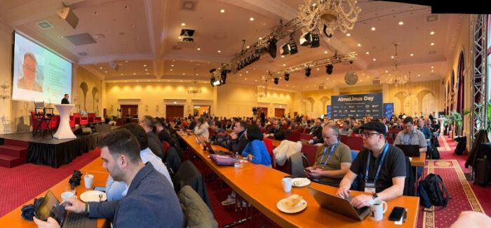 AlmaLinux Day, held on March 18, 2024 in Rust, Germany.
