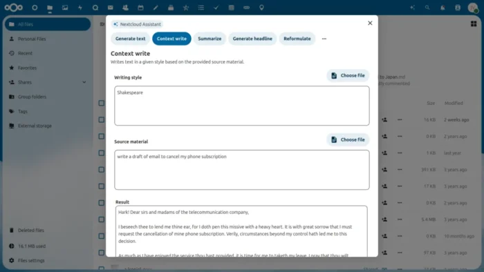 Using Context Write in Assistant 2.0.