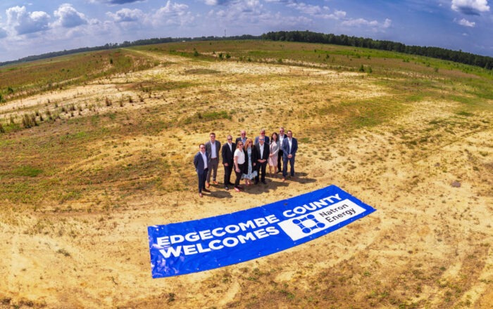 Edgecombe County, NC welcomes Natron Energy to the site of its future factory.