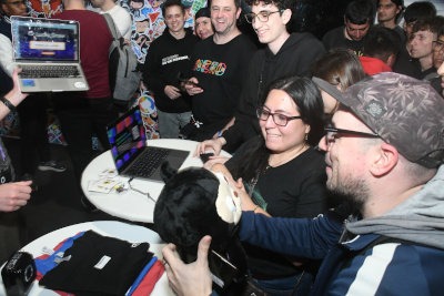Scene from Nerdearla 2024 in Buenos Aires, Argentina.