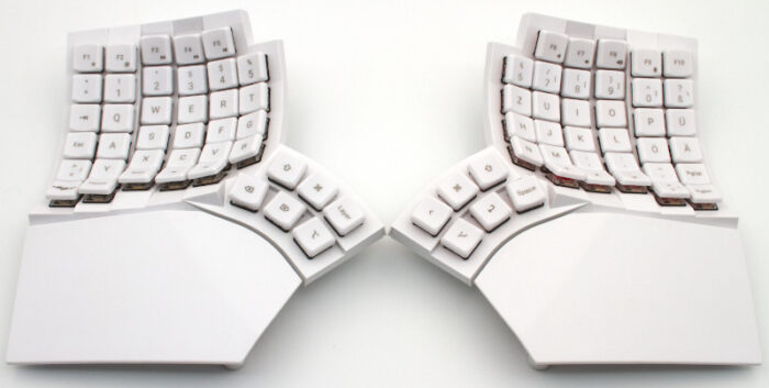 MoErgo Glove80 Wireless Split Ergonomic Keyboard
