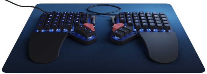 Moonlander keyboard from ZSA Technologies