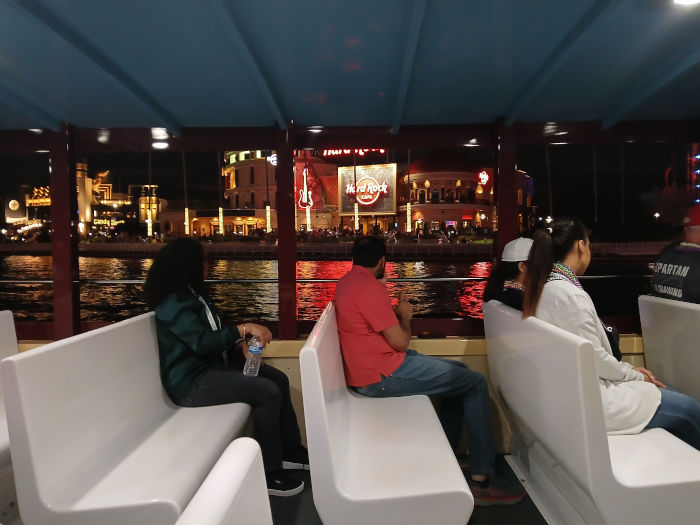 My view from the water taxi, ready to make the trip home.