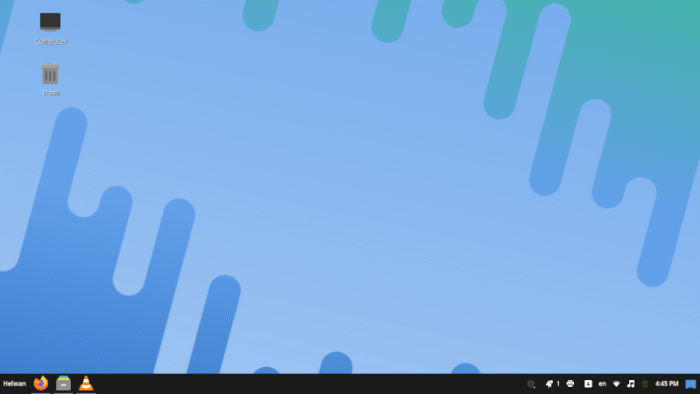Helwan O.S Drip theme on Cinnamon desktop.