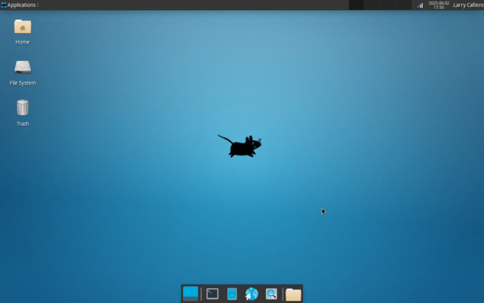 Vanilla Xfce on EndeavorOS.