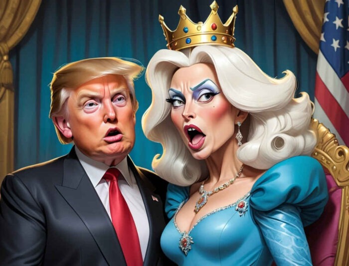 Queen Musk, King Donald divorce.