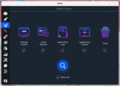 The Stacer cleanup window.
