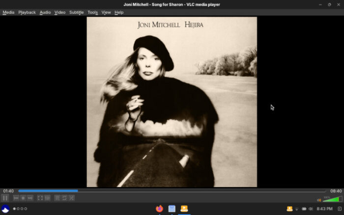 Listening to Joni Mitchell while putting Ultramarine's 'Heart of Gold' through its paces.