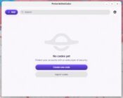 The Proton Authenticator main window, highlights how easy the app is to use.